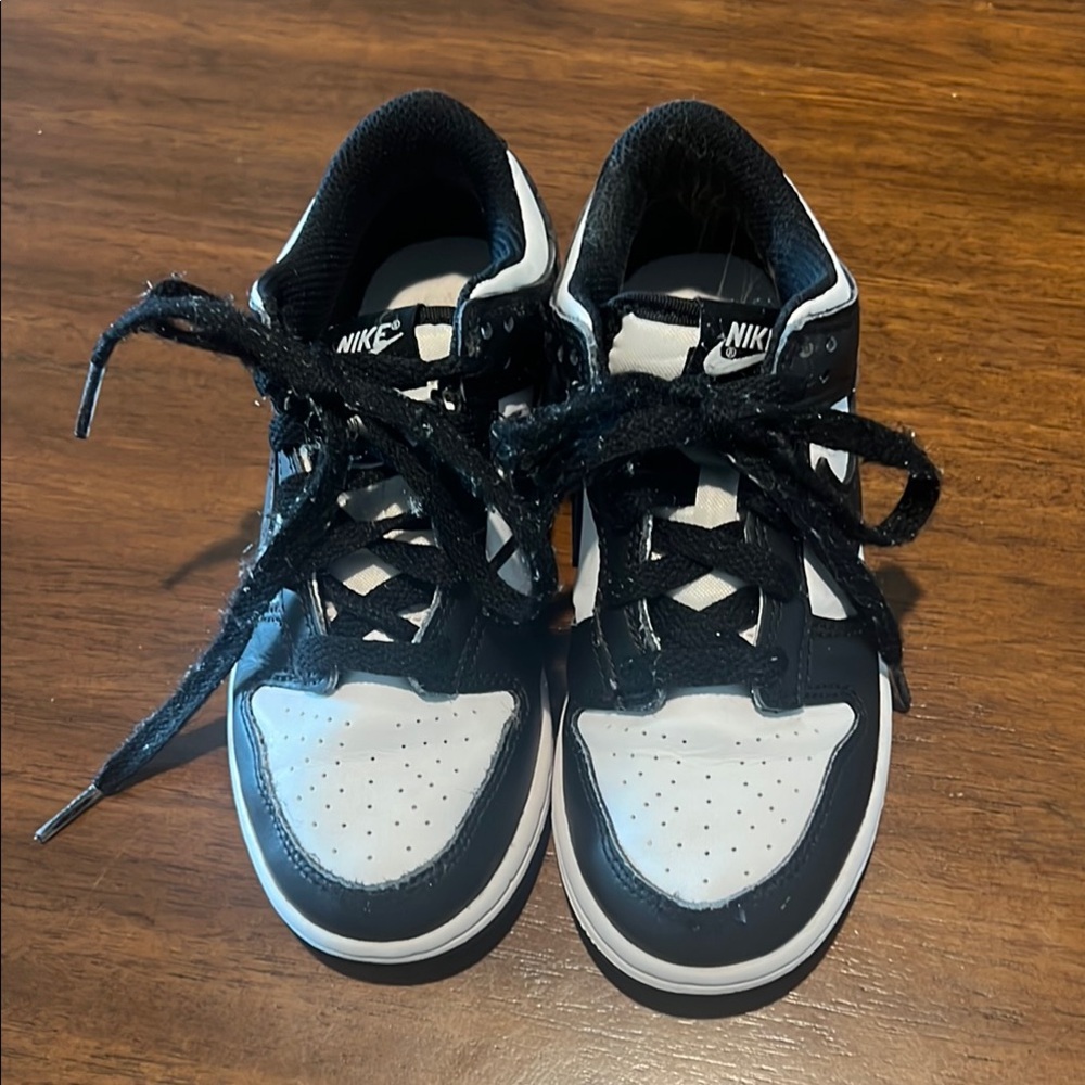 Nike Kids Black and White Sneakers